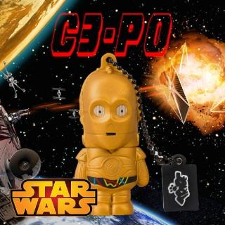 【TRIBE】義大利 TRIBE STARWARS 星際大戰 8GB 隨身碟(C-3PO)