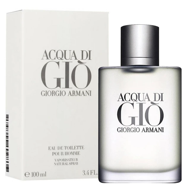 【Giorgio Armani 亞曼尼】寄情水男性淡香水100ml(國際航空版)