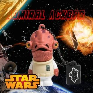 【TRIBE】義大利 TRIBE STARWARS 星際大戰 8GB 隨身碟(Admiral Ackbar)