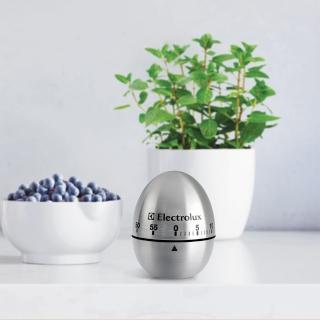 【Electrolux 伊萊克斯】不鏽鋼蛋型計時器(E4KTAT01)