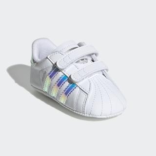 【adidas 愛迪達】SUPERSTAR 休閒鞋 運動休閒鞋 貝殼鞋 嬰幼童鞋 - Originals(BD8000)