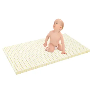 【sonmil 乳膠達人】天然乳膠床墊嬰兒床墊60x120x5cm 3M吸濕排汗機能