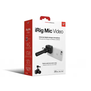 【IK Multimedia】iRig Mic Video 指向性收音麥克風(台灣公司貨 商品保固有保障)