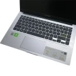 【Ezstick】ASUS VivoBook 14 X413 X413FP 白色機 透明菱格紋機身保護貼(含上蓋貼、鍵盤週圍貼)