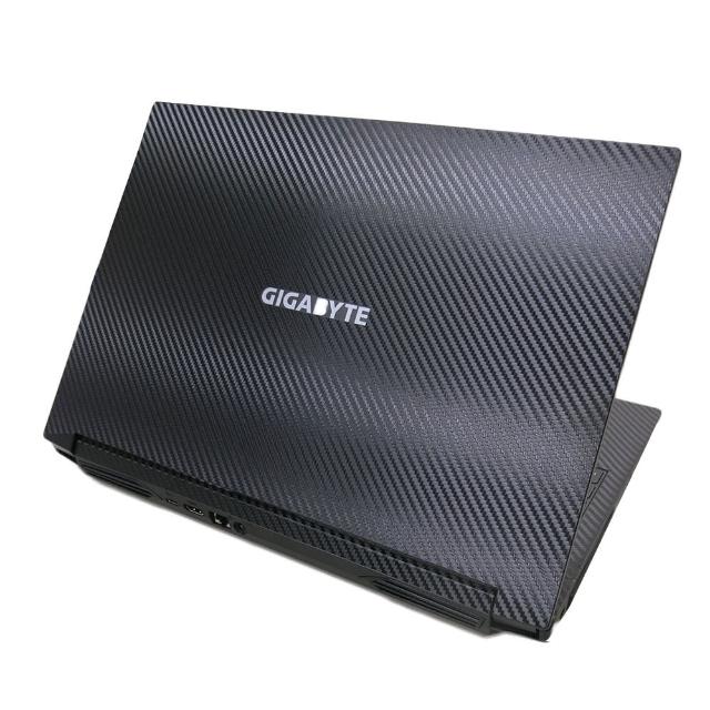 【Ezstick】GIGABYTE 技嘉 G5 KC 黑色卡夢紋機身貼(含上蓋貼、鍵盤週圍貼)