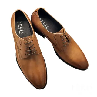 【EPRIS 艾佩絲】現貨 德比鞋皮鞋 皮鞋品牌推薦 率性歐巴 紳士鞋 上班正式皮鞋-咖啡色(皮鞋)