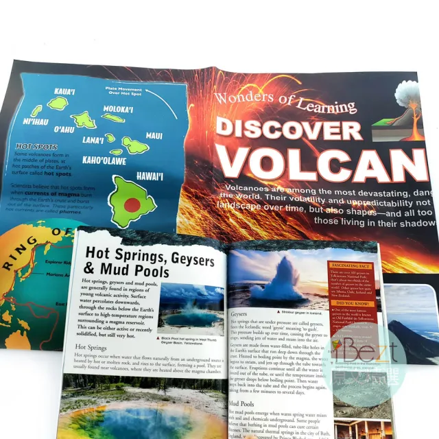 【iBezT】Wonders of Learning Discover Volcanoes(打開孩子對科學的大門動腦推理)