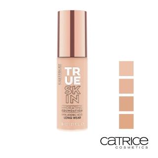 【Catrice 卡翠絲】活潤新生粉底精華 30ml(中高度遮瑕膏水潤度提升防水抗汗持久配方)