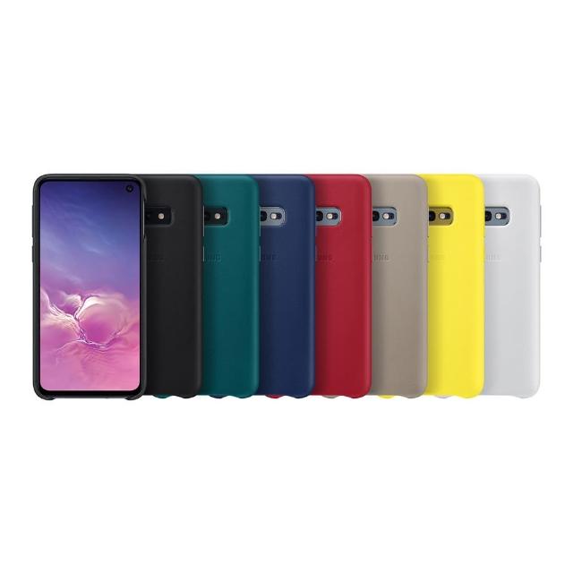 【Samsung 三星】Galaxy S10e 原廠皮革背蓋(台灣公司貨)