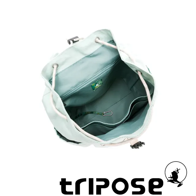 【tripose】MEMENTO微皺尼龍輕量後背包-小(薄荷綠)