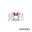 【Pandora官方直營】迪士尼米妮蝴蝶結「MUM」字樣串飾