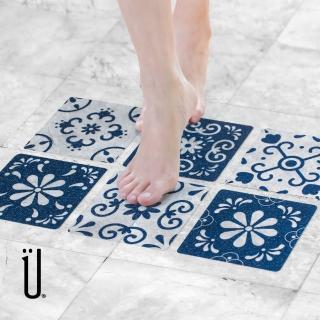 【UdiLife】24片組 防滑貼片-異國風款 約13×13cm(防滑貼片)
