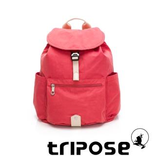 【tripose】MEMENTO微皺尼龍輕量後揹包-大(晨曦紅)