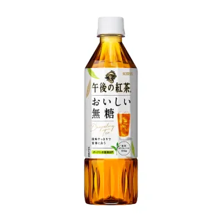 【KIRIN 麒麟】午後紅茶-無糖紅茶500mlx4入