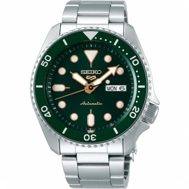 SEIKO 精工 5 Sports系列潮流機械錶-綠色42.5mm(SRPD63K1/4R36-07G0G)