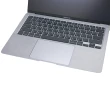【Ezstick】APPLE MacBook Air 13 M1 A2337 透明菱格紋機身保護貼(含上蓋貼、鍵盤週圍貼、底部貼)
