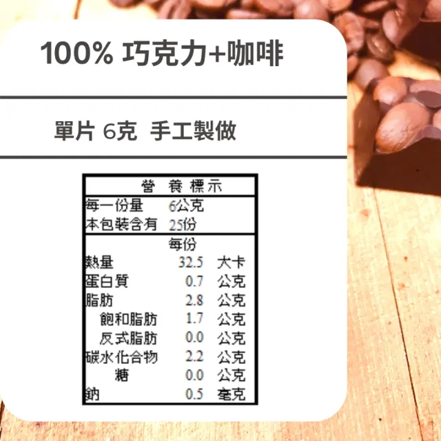 【多儂莊園工坊】100% 2包裝 50入 咖啡巧克力 無糖巧克力(無糖 咖啡 黑巧克力 Darkolake)_母親節禮物(交換