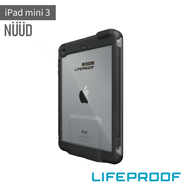 【LifeProof】iPad mini 3 7.9吋 NUUD 全方位防水/防雪/防震/防泥 保護殼(黑)