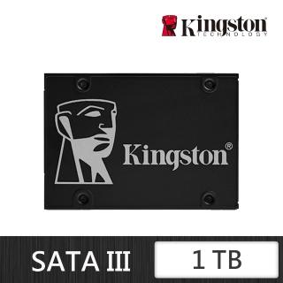 【Kingston 金士頓】KC600 1TB SATA ssd固態硬碟 SKC600/1024G 讀 550M/寫 520M