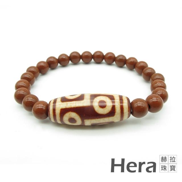 【HERA 赫拉】ll現貨ll藏傳火供龍紋貴人六眼老天珠(現貨瘋搶中)