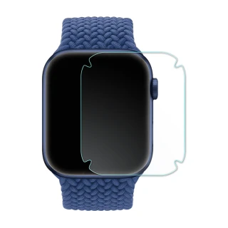 【RedMoon】Apple Watch SE/6/5/4/3/2/1 高清透明TPU水凝膜螢幕保護貼 2入(38/40/42/44mm)