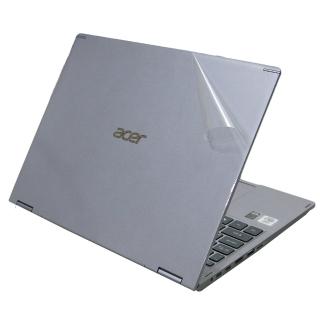【Ezstick】ACER Spin 5 SP513-54N 透明菱格紋機身保護貼(含上蓋貼、鍵盤週圍貼、底部貼)