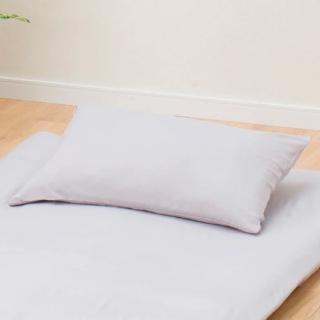 【NITORI 宜得利家居】枕套 POLY WASH GY 43x63(枕套 枕頭套 附拉鍊)