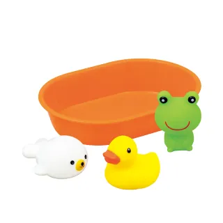 【Toyroyal樂雅 官方直營】歡樂洗澡組-橙