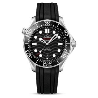 【OMEGA 歐米茄】全新海馬同軸擒縱大師天文臺橡膠款x黑x42mm(210.32.42.20.01.001)