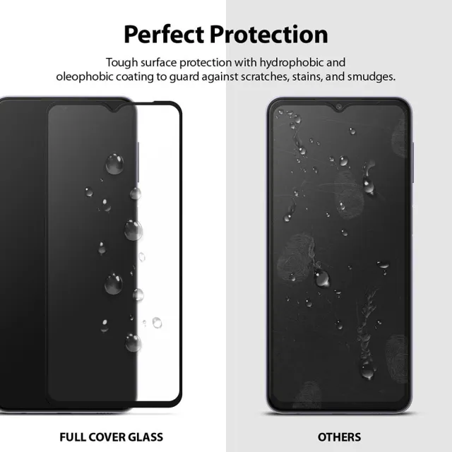 【Ringke】三星 Galaxy A32 5G／A12／A02／A02s ID Glass 強化玻璃滿版螢幕保護貼(Rearth 9H滿版鋼化玻璃)