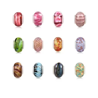 【點睛品】Charme Murano Glass 義大利彩色玻璃珠(14款任選)