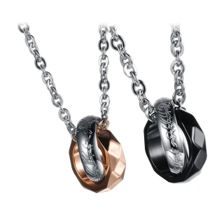【A MARK】愛情魔法魔戒指環造型鈦鋼項鍊