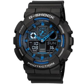 【CASIO 卡西歐】無限Tough精神G-SHOCK系列(GA-100-1A2)