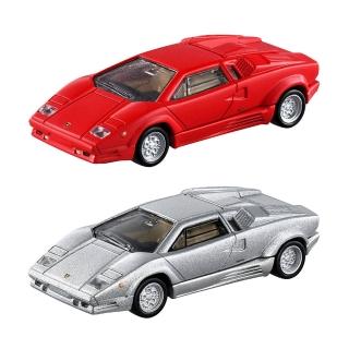 【TOMICA】PREMIUM 20 藍寶堅尼 Countach 25週年紀念 普版+初回(小汽車)