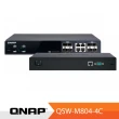 【QNAP 威聯通】QSW-M804-4C 8 埠交換器(管理型)