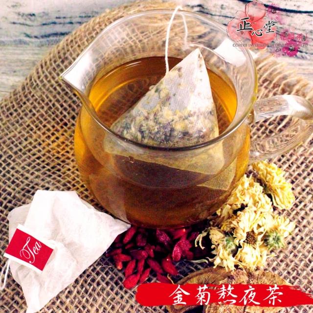 【正心堂花茶行】金菊熬夜茶 15入X3包/組