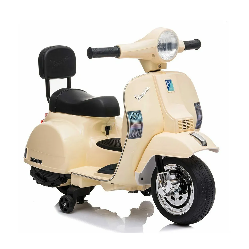 【聰明媽咪兒童超跑】偉士牌 Vespa 迷你版兒童電動機車(2色可選)