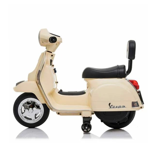 【聰明媽咪兒童超跑】偉士牌 Vespa 迷你版兒童電動機車(2色可選)