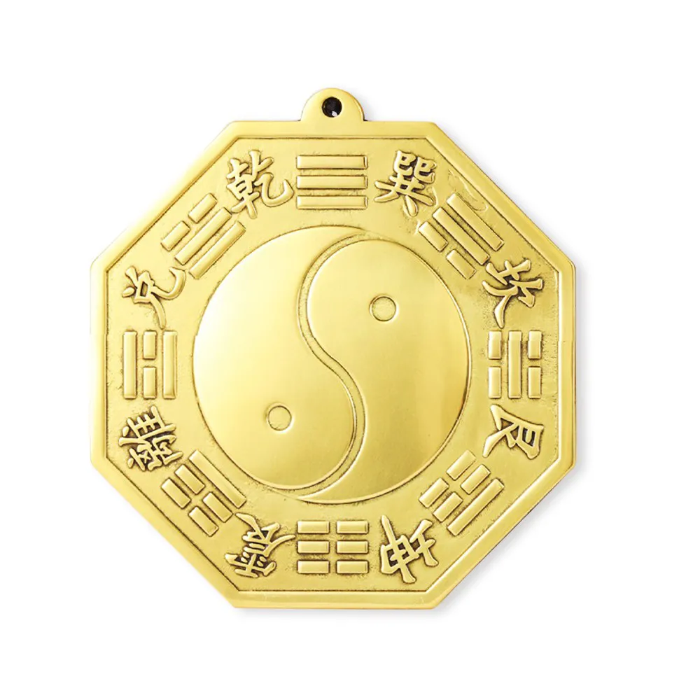純銅鎏金盤擺件黃銅盤碟風水鎮宅 纯铜黑财神鎏金摆件+黄铜水财神供杯：开运招财神器！玄关镇宅必