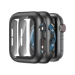 【AHAStyle】Apple Watch 硬殼防刮保護殼 一體式正面鋼化玻璃設計 兩組入