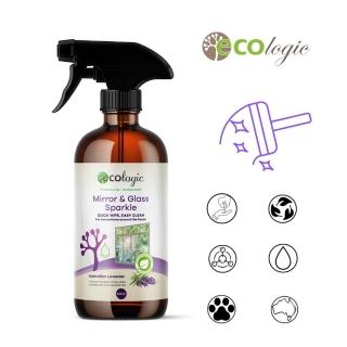 【Ecologic】澳洲原裝 鏡子窗戶玻璃清潔噴劑 500ml(薰衣草精油-含ACO有機配方)
