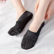 【HOMELAND】蕾絲高背隱形襪 22-24 cm(時尚面料 科技涼感 防脫矽膠)
