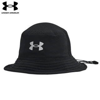 【UNDER ARMOUR】UA官方直營 男 Armourvent漁夫帽 _1361527-001(黑)