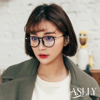 【ASLLY】LU1035雕刻鏡腳設計濾藍光眼鏡