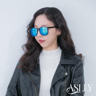 【ASLLY】Y2002海藍水銀鏡面墨鏡
