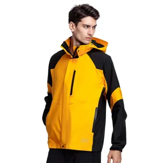 【JORDON 橋登】舊款出清福利品 GORE-TEX 經典雙配色防水保暖機能外套(PLOARTEC/刷毛外套/防風/登山/健行)