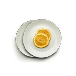 【SAGAFORM】釉彩餐盤22cm/2入/淺灰(Nature復古手工釉彩餐盤)