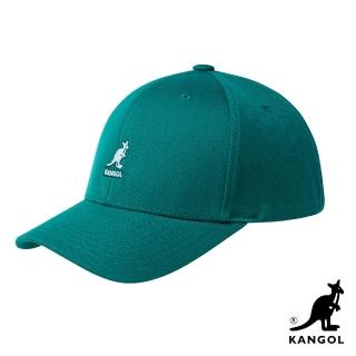 【KANGOL】WOOL FLEXFIT棒球帽(碧綠色)