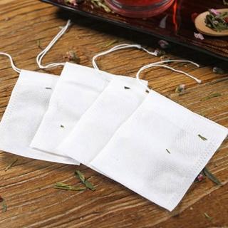 【PS Mall】100個空茶包茶包袋抽線一次性無紡布泡茶袋 10X12cm抽線(J2158)