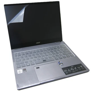 【Ezstick】ACER Spin5 SP513-55 SP513-55N 靜電式筆電 螢幕貼(可選鏡面或霧面)
